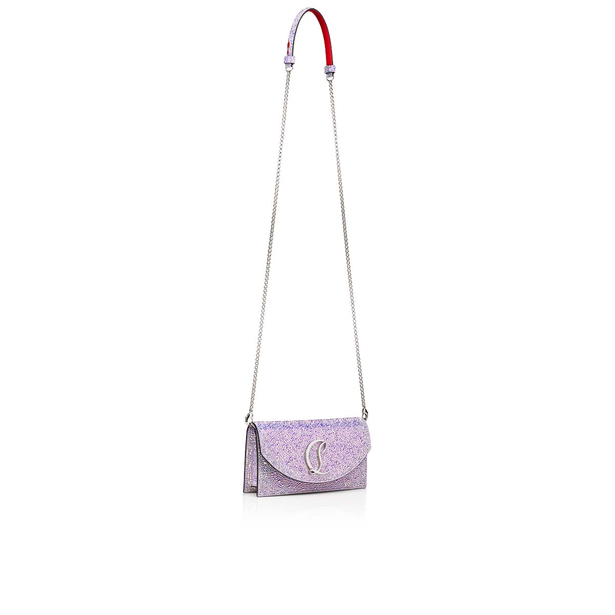 Purple Women's Christian Louboutin Loubi54 Small Evening Bags | dDUDI5co