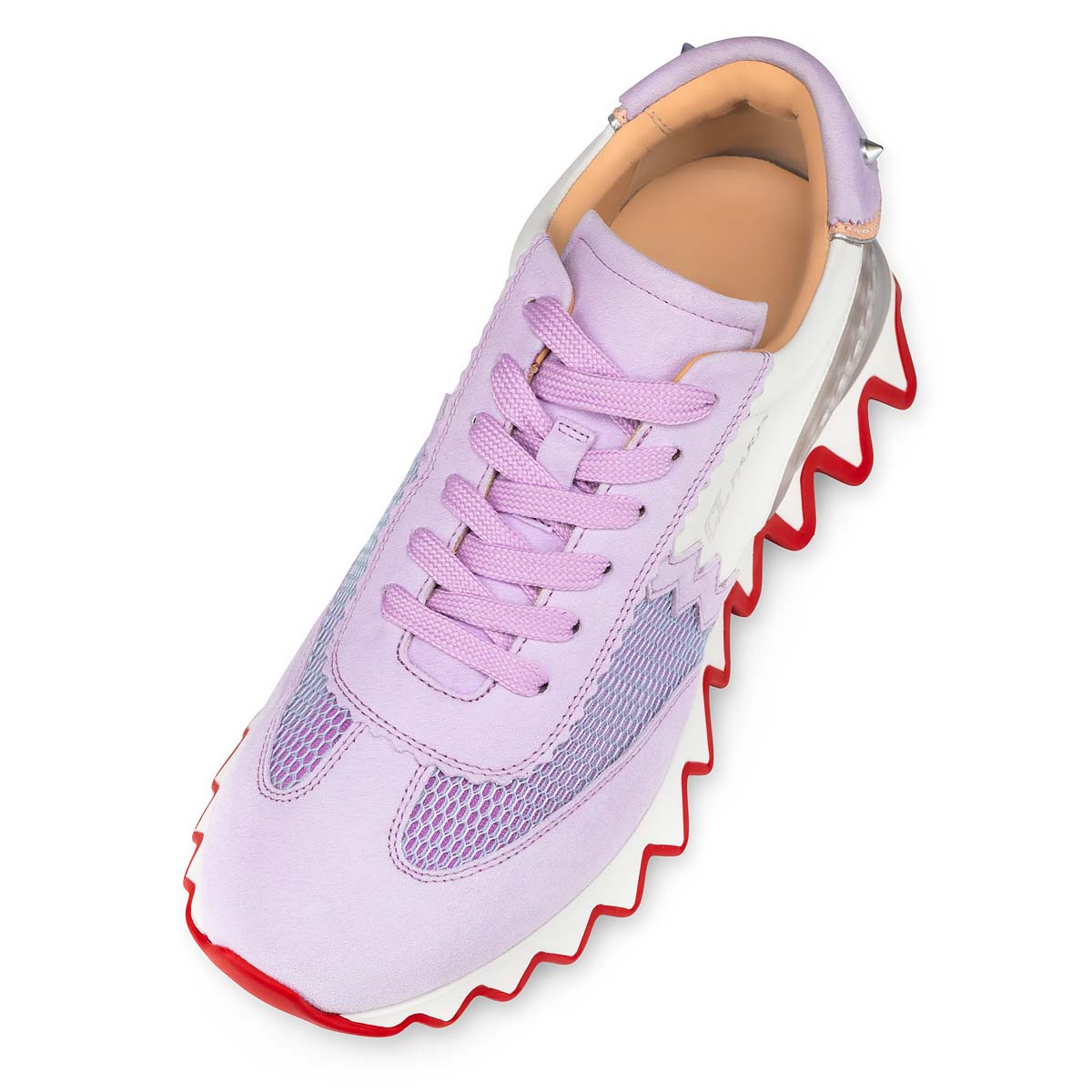 Purple Women's Christian Louboutin Loubishark Sneakers | jerlGDVw