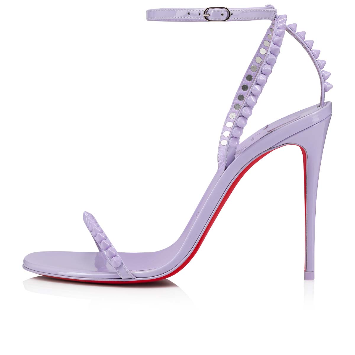 Purple Women's Christian Louboutin So Me Sandals & Slides | auVhPgmX