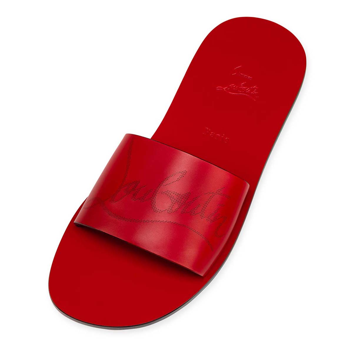 Red Men's Christian Louboutin Coolraoul Sandals & Slides | 9j7hrbjv