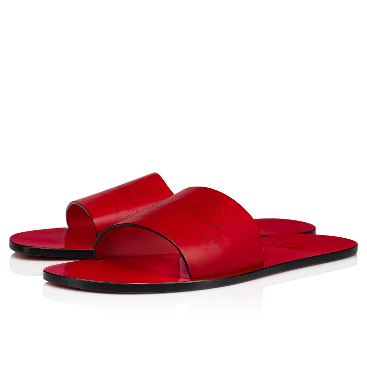 Red Men\'s Christian Louboutin Coolraoul Sandals & Slides | 9j7hrbjv