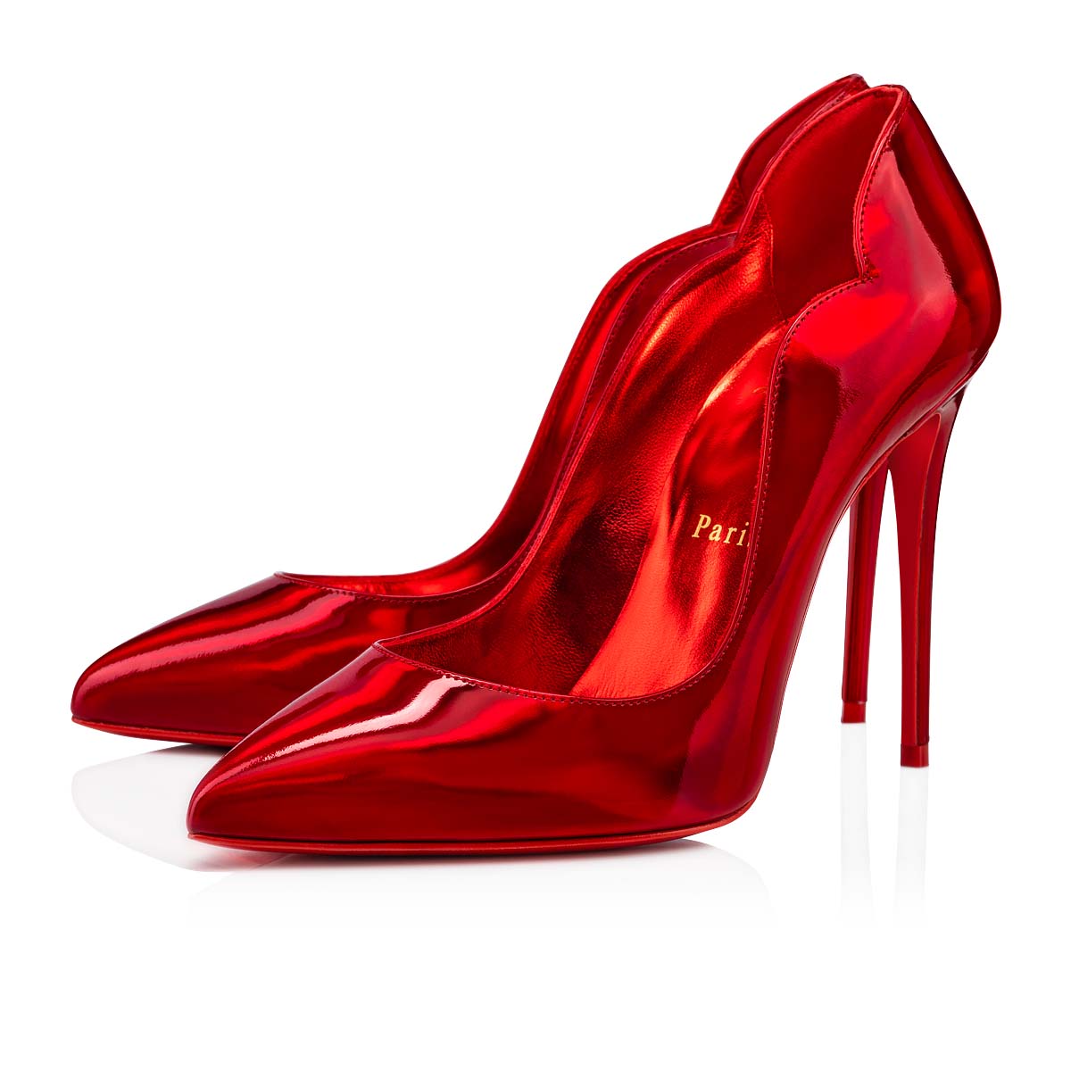 Red Women\'s Christian Louboutin Hot Chick Heels | M1ZMSQpi