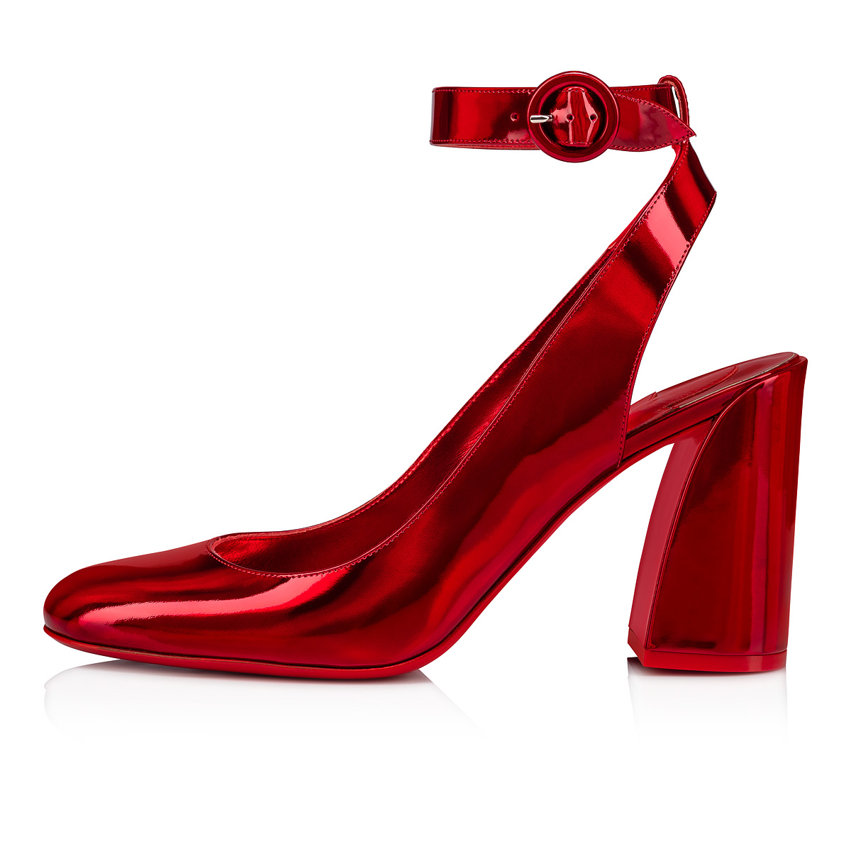 Red Women's Christian Louboutin Miss Sab Sling Heels | DDw5WpB3