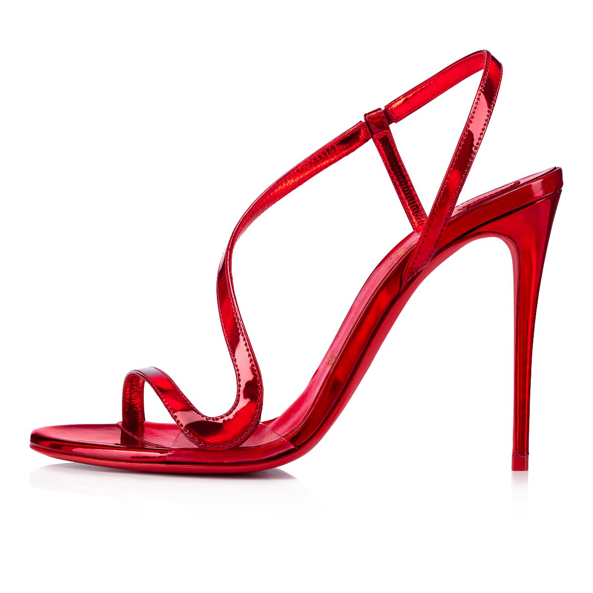 Red Women's Christian Louboutin Rosalie Sandals & Slides | tceJTNCO