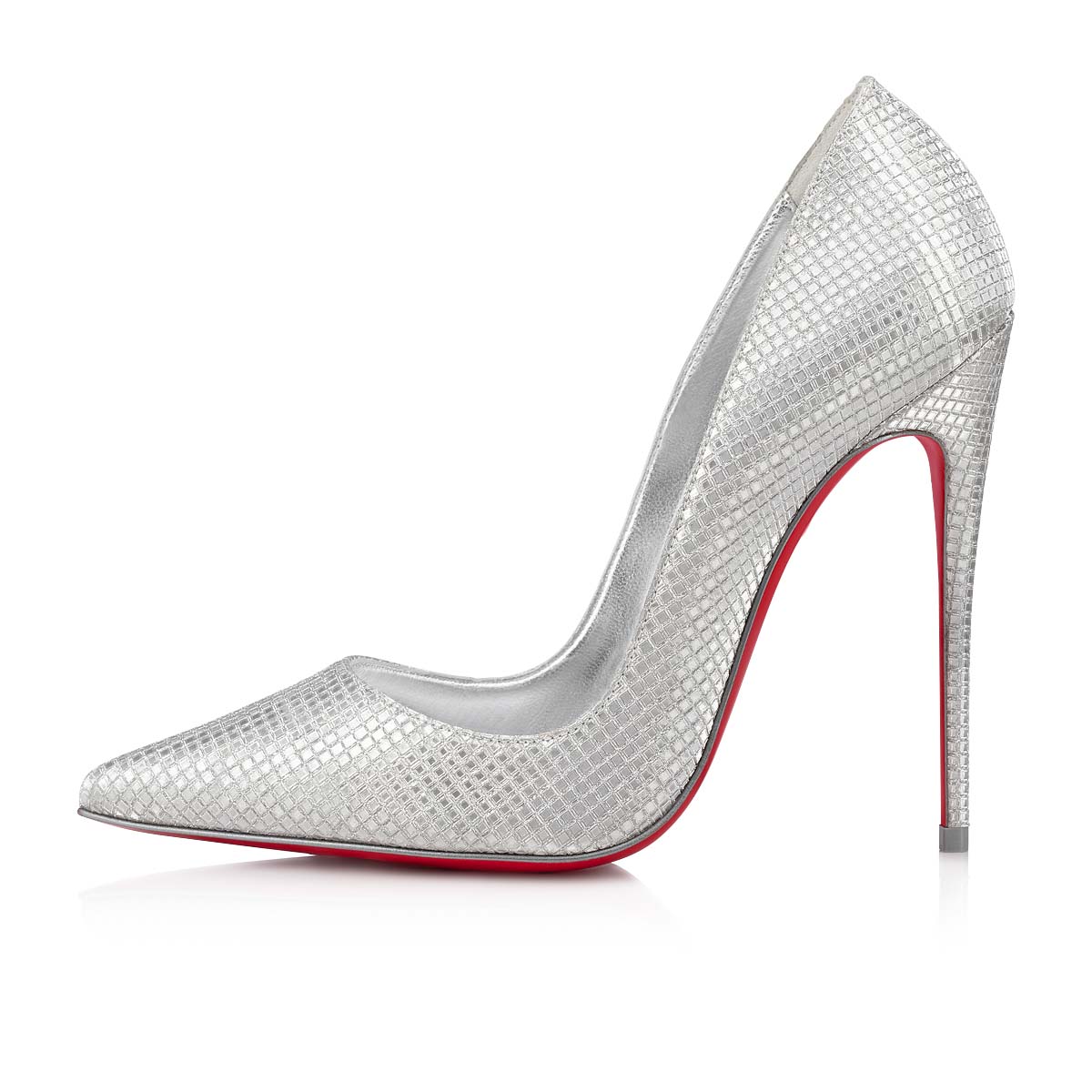 Silver / Silver Women's Christian Louboutin So Kate Heels | GCaoU4AF