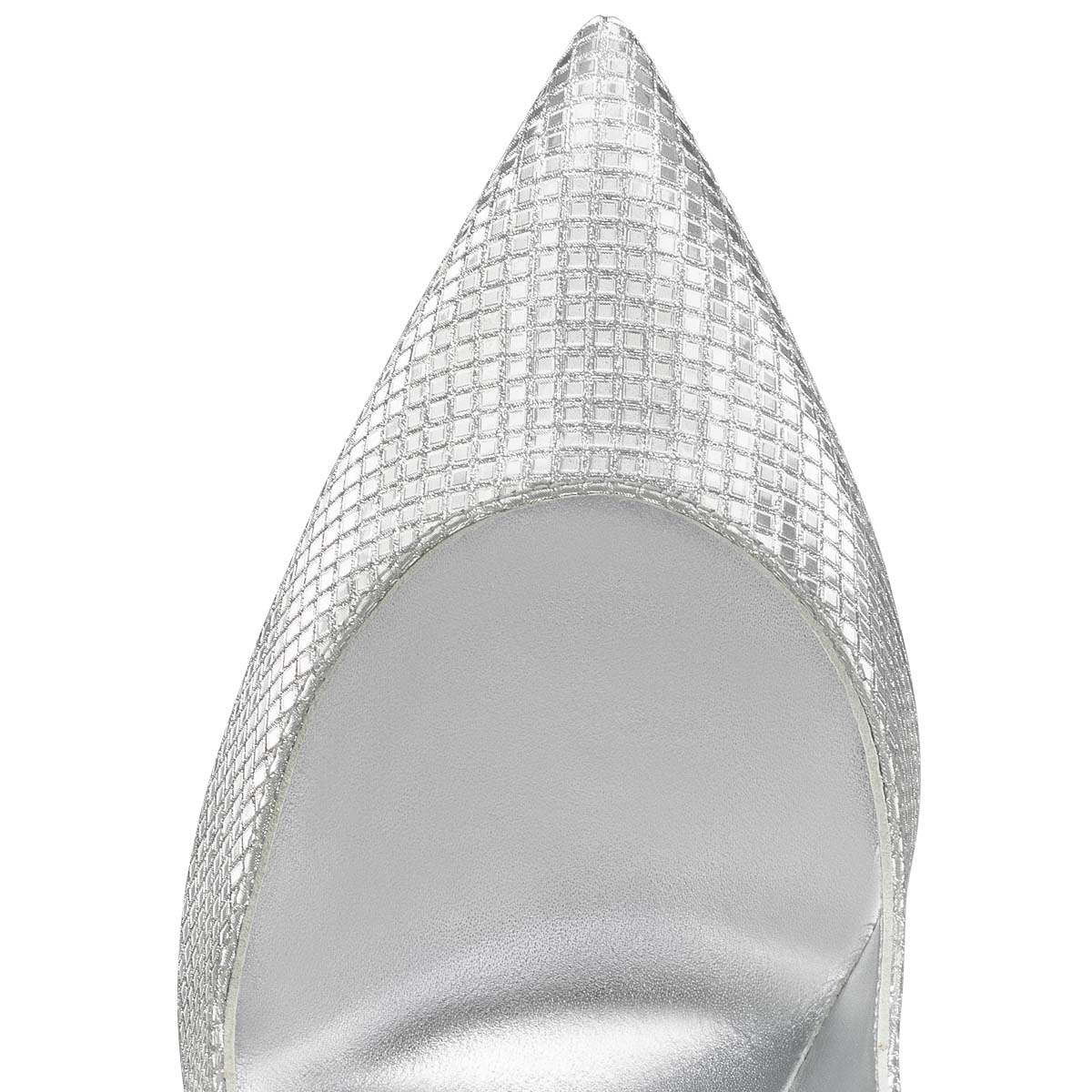 Silver / Silver Women's Christian Louboutin Hot Chick Heels | Gj13pXRi