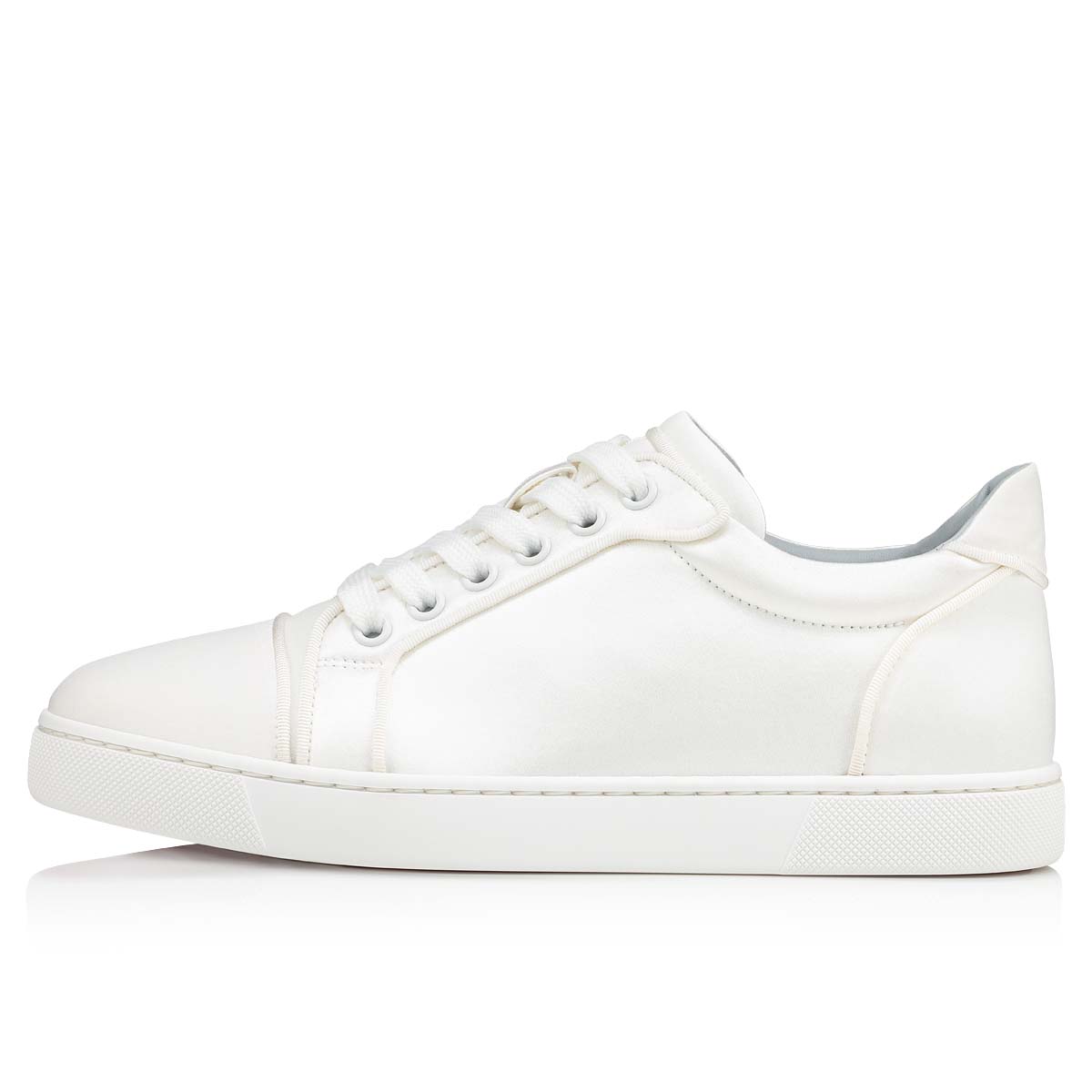 White / Blue Women's Christian Louboutin Vieira Sneakers | e4agsz95