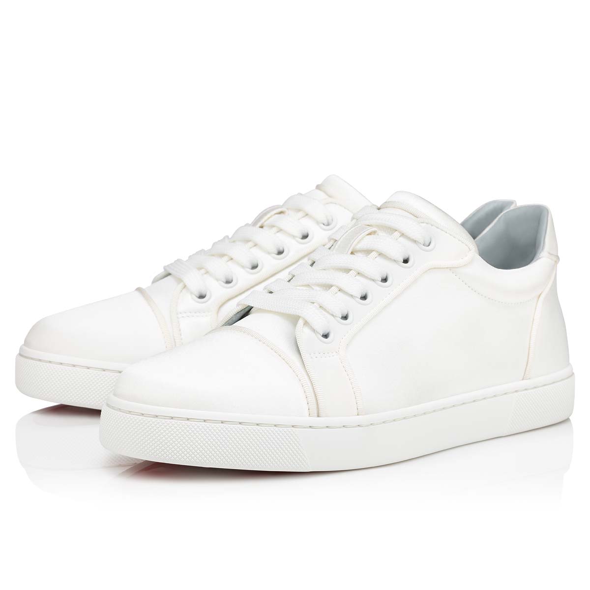 White / Blue Women\'s Christian Louboutin Vieira Sneakers | e4agsz95