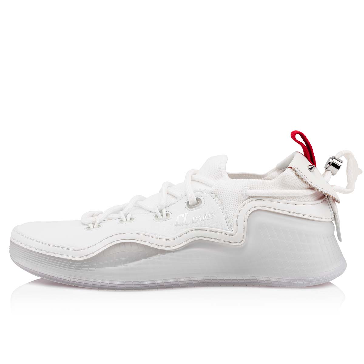 White Men's Christian Louboutin Arpoador Man Low Top Sneakers | NlM46sXn