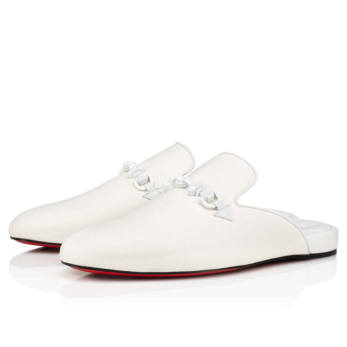 White Men\'s Christian Louboutin Coolito Swing Man Loafers & Slip-ons | h0QmBJu2