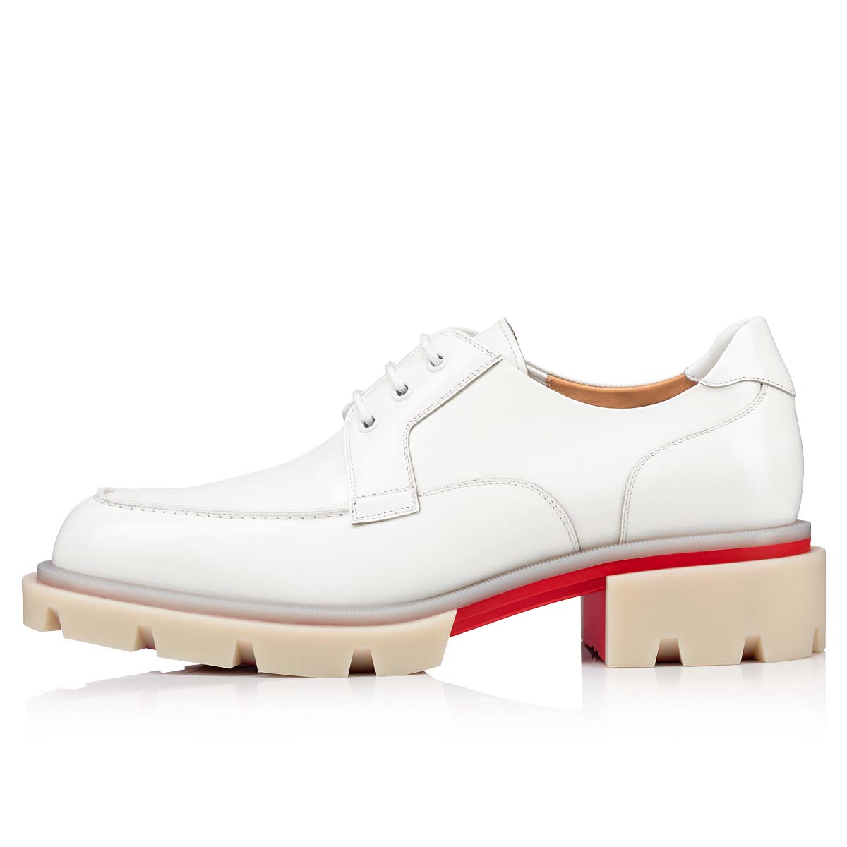 White Men's Christian Louboutin Our Georges L Buckles & Lace-ups | bDSx97mJ