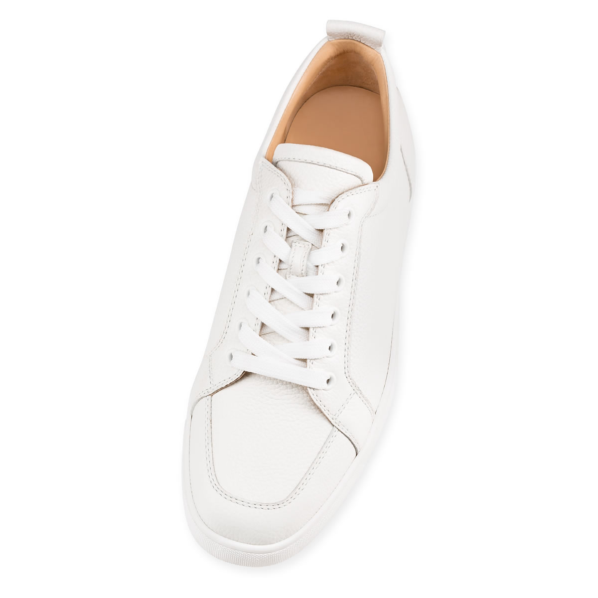 White Men's Christian Louboutin Rantulow Low Top Sneakers | 5an4HywV