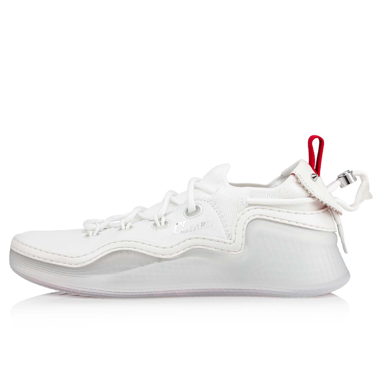 White Women's Christian Louboutin Arpoador Sneakers | YkAsnQzE