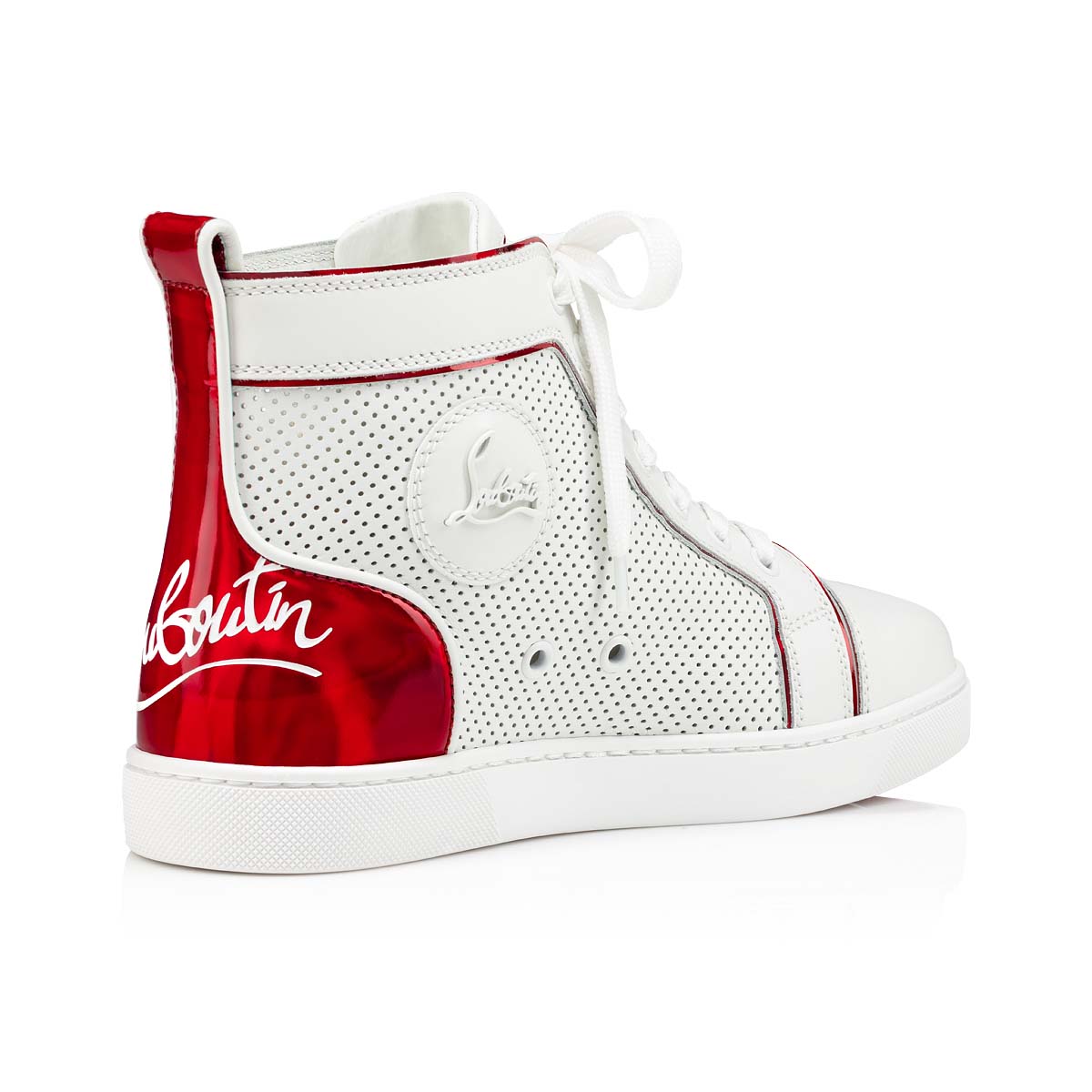 White Women's Christian Louboutin Fun Louis Sneakers | u2cUVPke