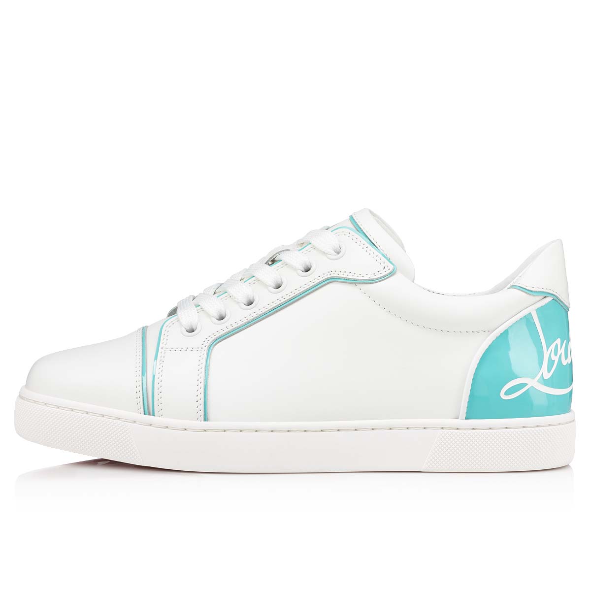 White Women's Christian Louboutin Fun Vieira Sneakers | s2Esov0u