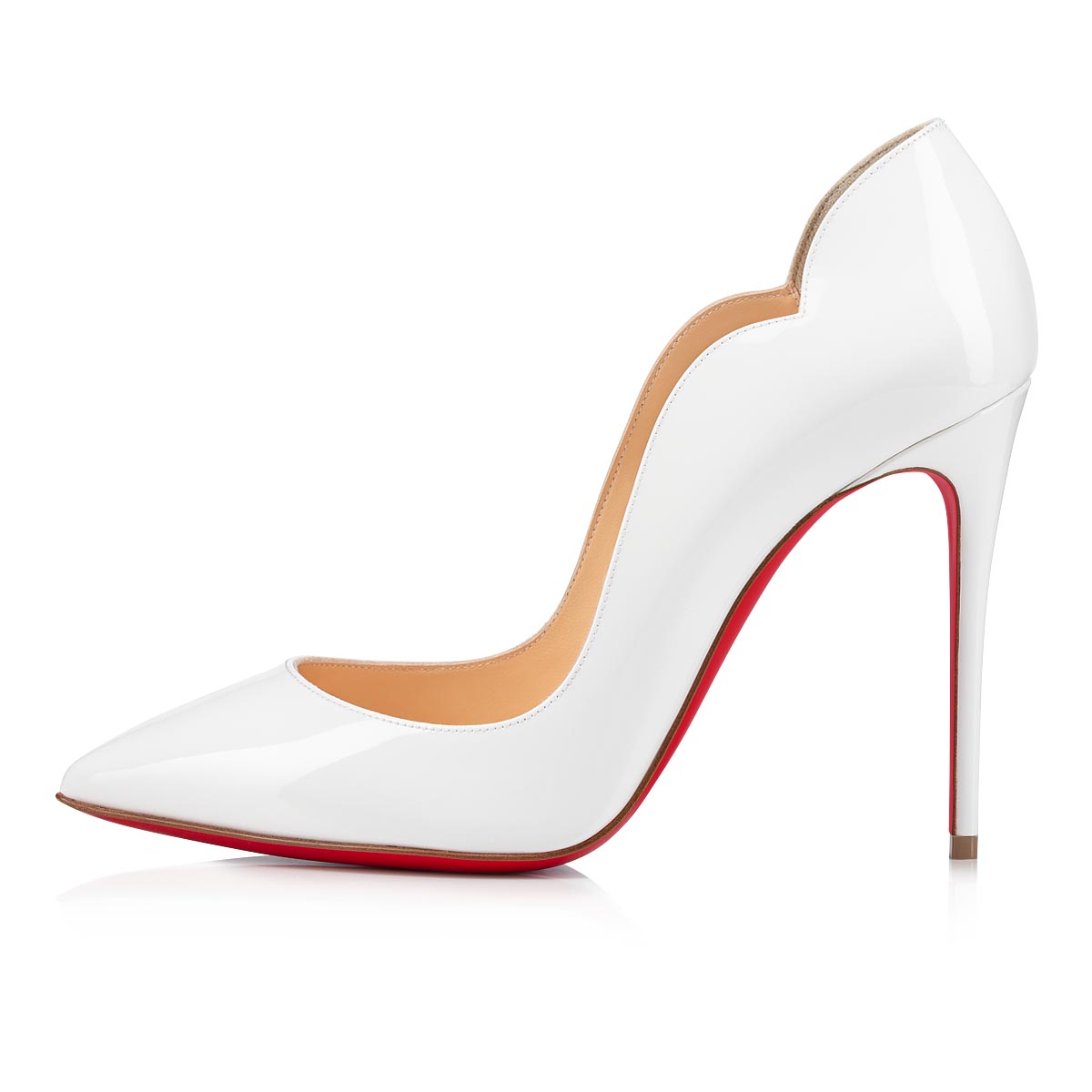 White Women's Christian Louboutin Hot Chick Heels | LeERuNya