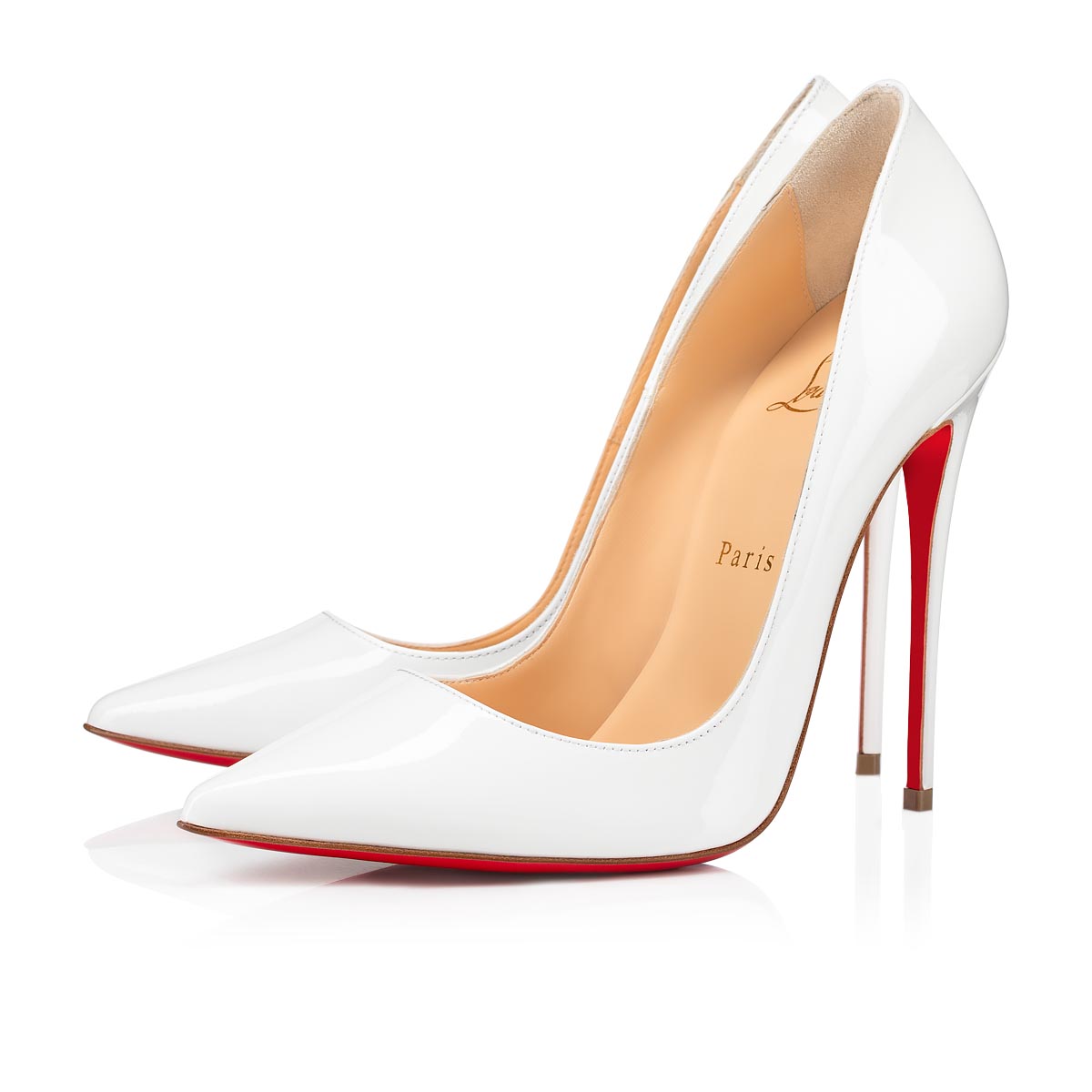 White Women\'s Christian Louboutin So Kate Heels | vEEjE3Rd